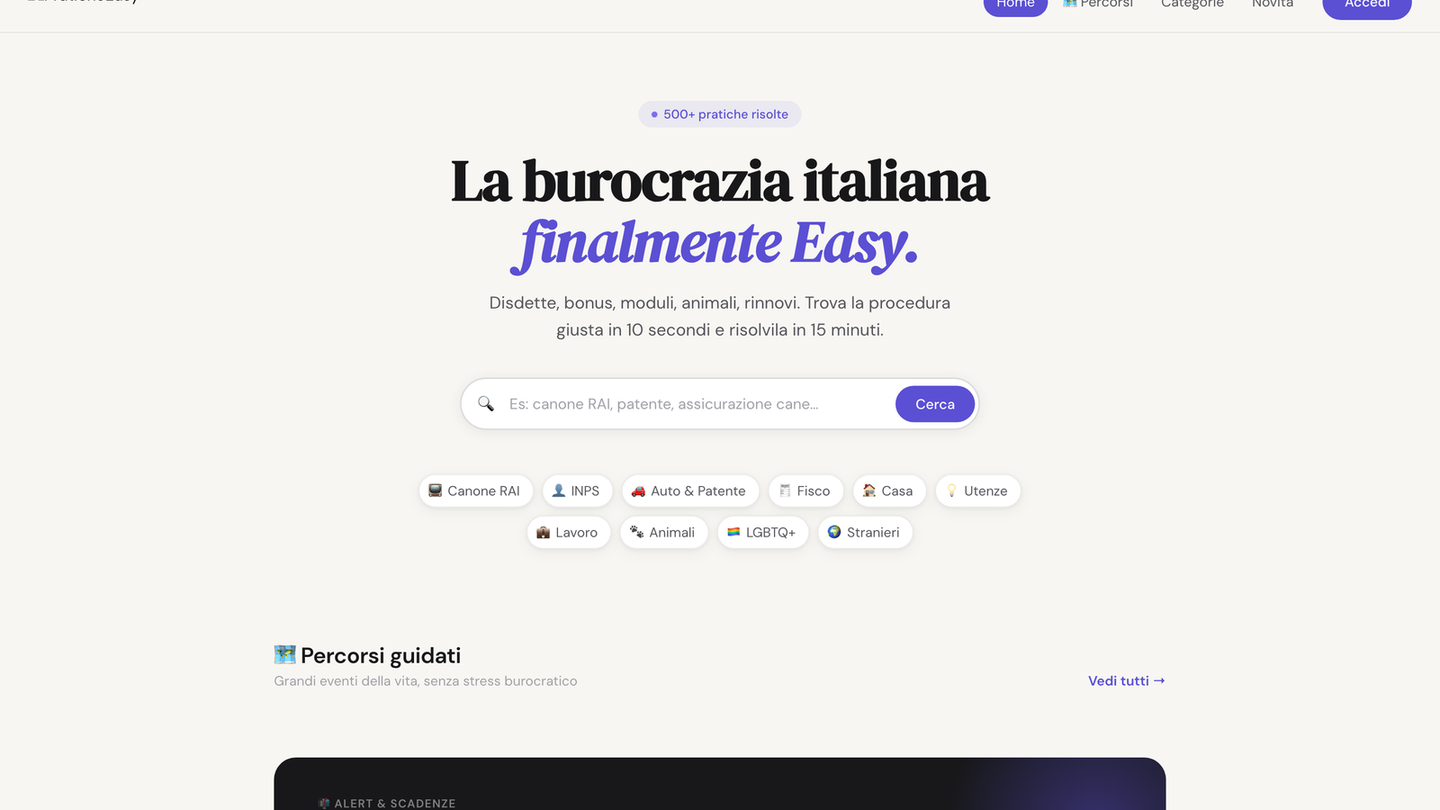 PraticheEasy — AI assistant for Italian bureaucracy